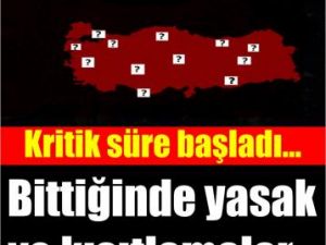 Kritik süre başladı!