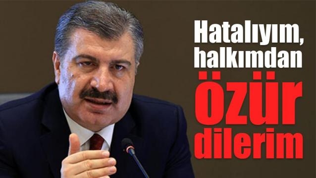 Bakan Koca: Hatalıyım, halkımdan özür dilerim galerisi resim 2