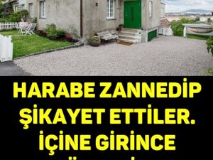 KOMŞULAR EV ÇİRKİN GÖRÜNÜYOR DİYE YIKTIRTMAK İÇİN İMZA TOPLADILAR,EVİN İ
