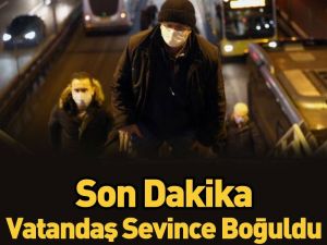 Vatandaş Sevince Boğuldu İstanbul'da Bir Yasak Daha Kalktı