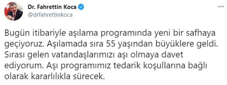 Bakan Koca Aşılama ile İlgili Bilgi Verdi galerisi resim 2