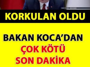 Bilim Kurulu Sona Erdi. Bakan Koca'dan korkutan Açıklama.
