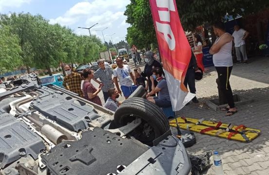 otomobil takla attı galerisi resim 3