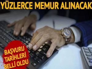 Yüzlerce memur alınacak