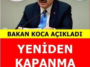 Bakan Koca Açıkladı