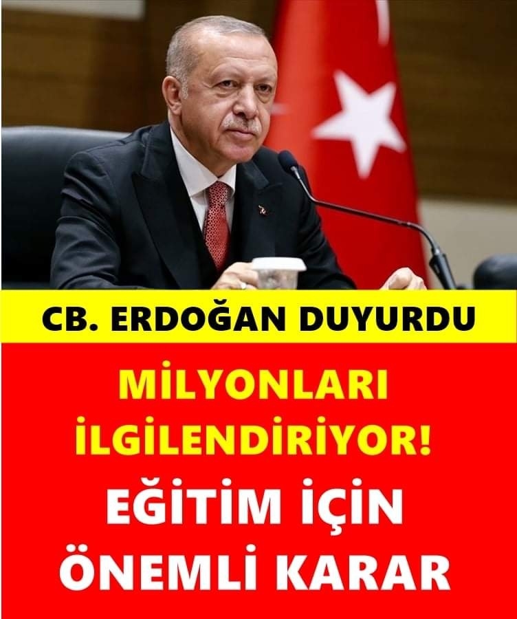 Erdoğan duyurdu galerisi resim 1