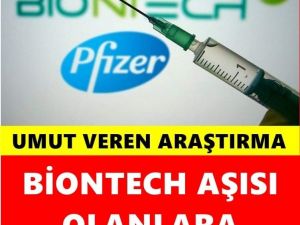 Biontech Aşısı Olanlara Müjde!