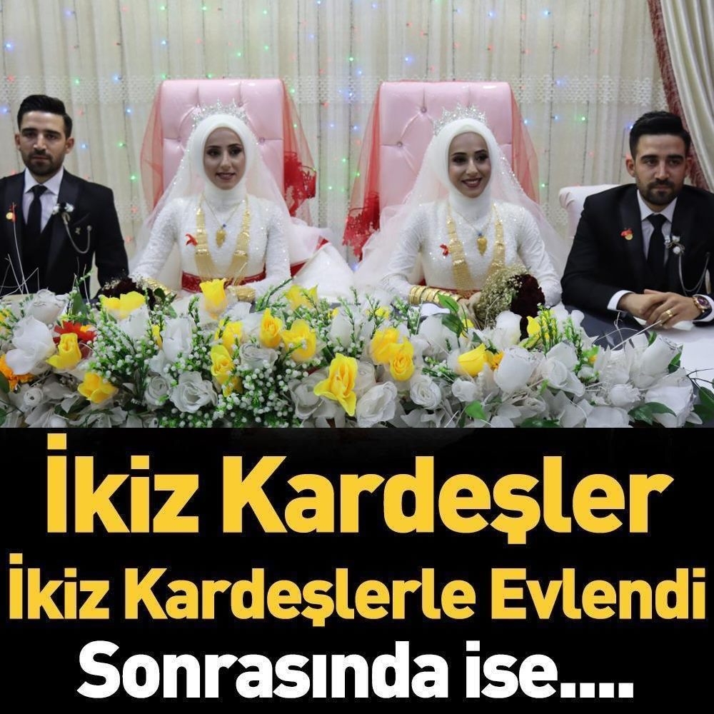 kardeşlerle evlendi.. galerisi resim 1