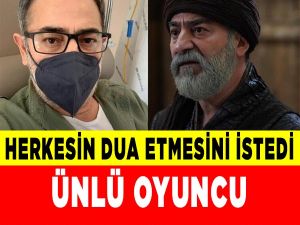 Ünlü oyuncudan kötü haber