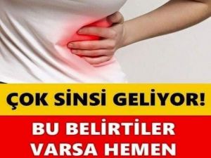 İşte o kanserin 3 belirtisi