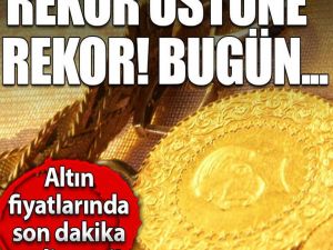 Gram, çeyrek, yarım ve tam altın fiyatları..