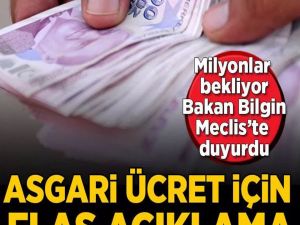 asgari ücret açıklaması!