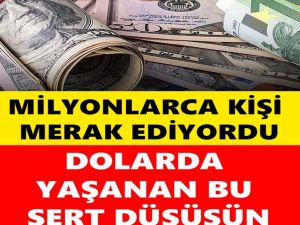 Dolar neden düştü?