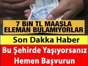 elemen bulamıyorlar