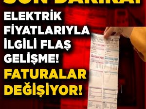 Elektrik faturasıyla ilgili flas karar