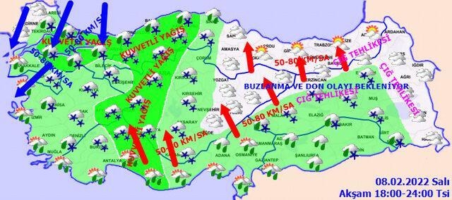 meteorojiden peşpeşe uyarı galerisi resim 5