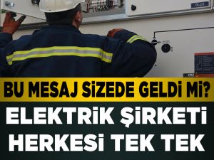 sizede mesaj geldi mi?