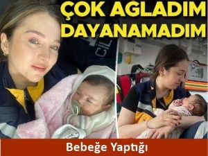 Sağlık çalışanı Büşra