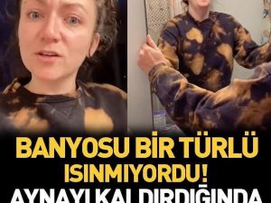 banyosunu ısıtamayan