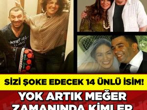 meğer zamanında kimler evlenmiş ya...