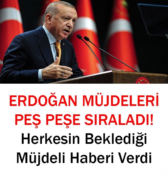 Erdoğan Az Önce Açıkladı.. galerisi resim 1