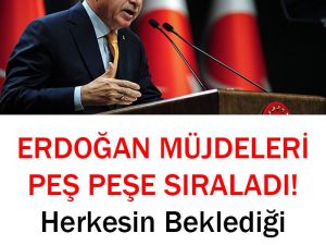 Erdoğan Az Önce Açıkladı..