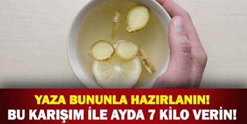 Bu karışım ile ayda 7 kilo verin! galerisi resim 1