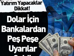 Dolarda Beklenmedik Hareketlenme