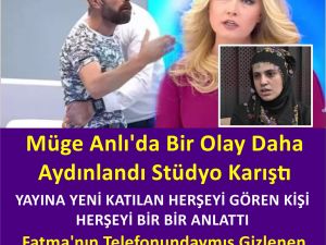 Müge Anlı Programında Aranan Muhammed