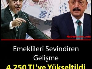EMEKLİLERE MUTLU HABER