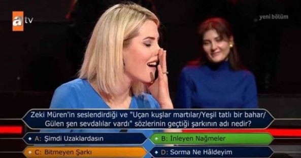 Kim Milyoner Olmak İster'e damga vuran soru galerisi resim 21
