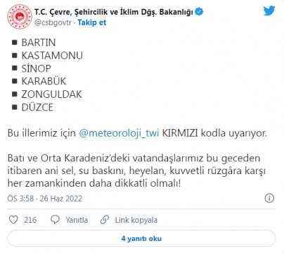 Meteorolojiden 'kırmızı kodlu' hava durumu uyarısı! galerisi resim 3