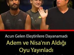 Aradaki oy farkını yayınladı