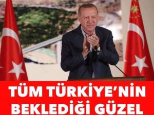 Erdoğan müjdeyi verdi