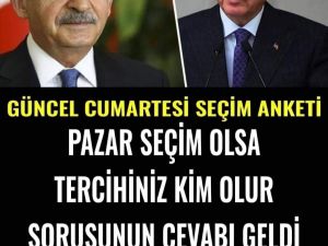 Güncel seçim anketi