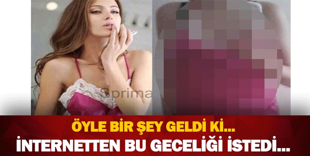 İnternetten bu geceliği istedi... Öyle bir şey geldi ki... galerisi resim 1