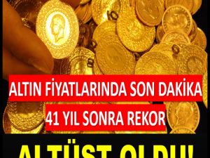 Uzun zaman sonra ilkkez