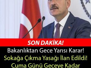 Yasak geldi