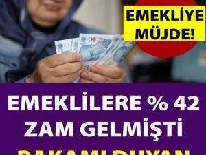 Emeklinin yüzü gülsün