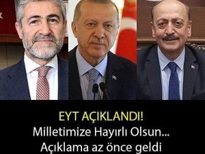 Bakan Bilgin tarih verdi