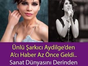Ünlü sanatçı Aydilge