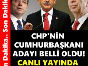 CANLI YAYINDA DUYURDU