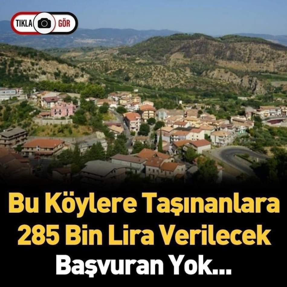 BU KÖYLERE TAŞINANLARA PARA ÖDENİYOR galerisi resim 1