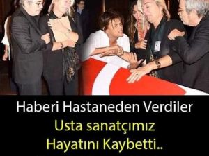 Sanatçımıza  veda ettik