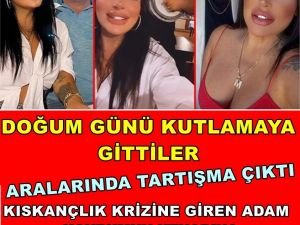 Doğum günü kutlamasında