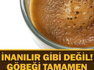 İNANILIR GİBİ DEĞİL! GÖBEĞİ TAMAMEN YOK EDİYOR!