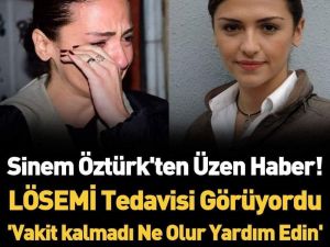 Ünlü oyuncu Sinem Öztürk