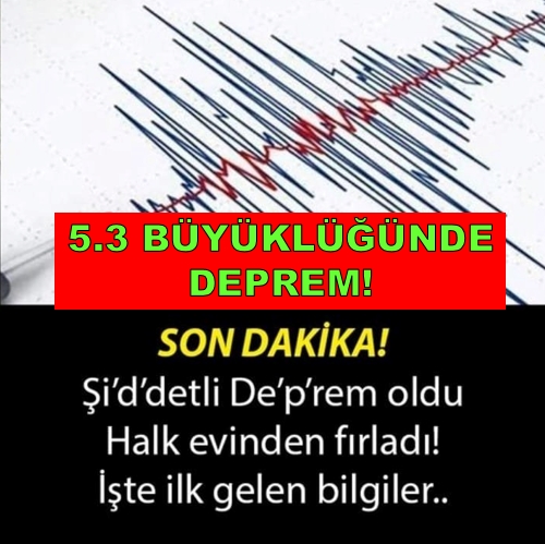 Çok Düyük De’prem Oldu galerisi resim 1