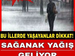 GÖK GÜRÜLTÜLÜ SAĞANAK