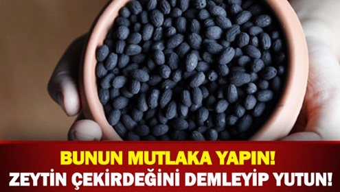 Bunun mutlaka yapın! Zeytin çekirdeğini demleyip yutun! galerisi resim 1